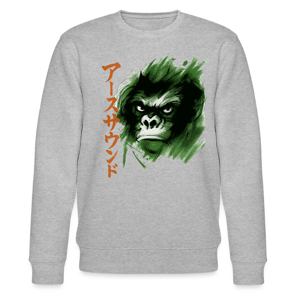 Earth Sound, Ekologisk sweatshirt CHANGER unisex från Stanley/Stella - gråmelerad