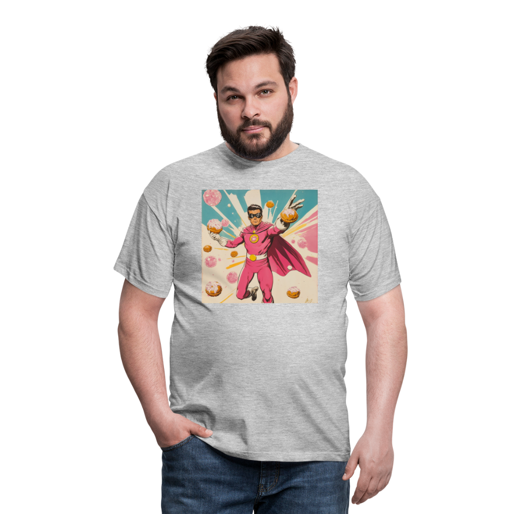 Frosting-Fury, T-shirt herr - gråmelerad