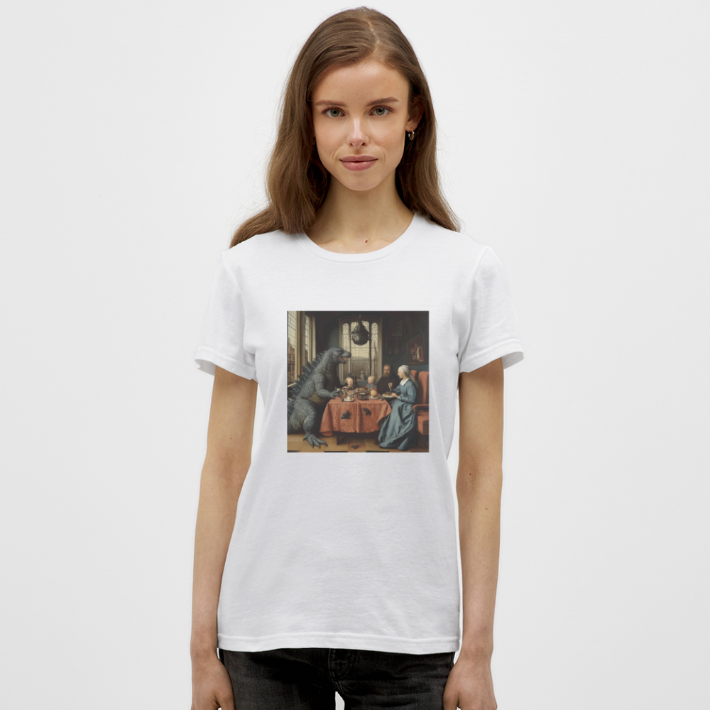 Familjens Fest med Gäst, T-shirt dam - vit