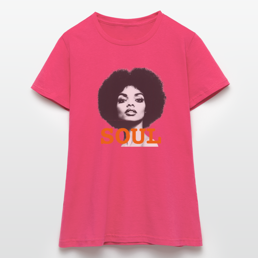 Soul PWR, T-shirt dam - azalea