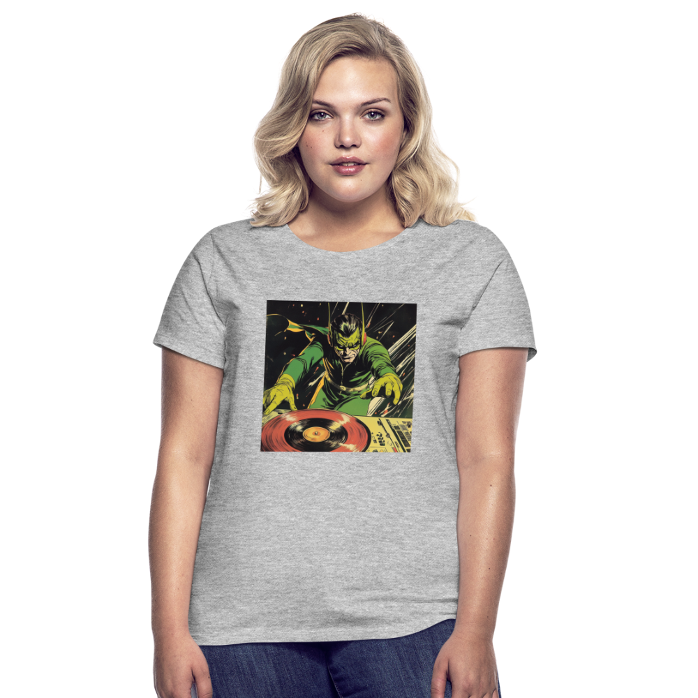 Vibe Venom, T-shirt dam - gråmelerad