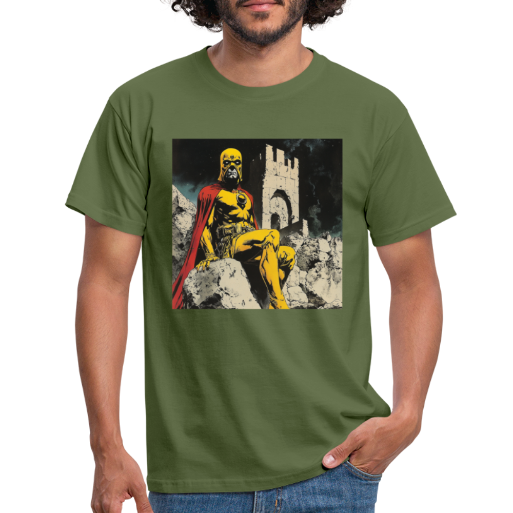 Orkalon, T-shirt herr - Militärgrön