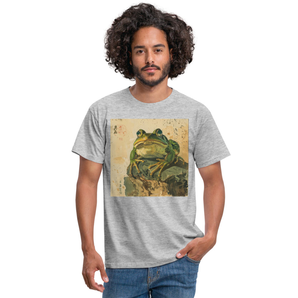 Grodan i Skymningen, T-shirt herr - gråmelerad