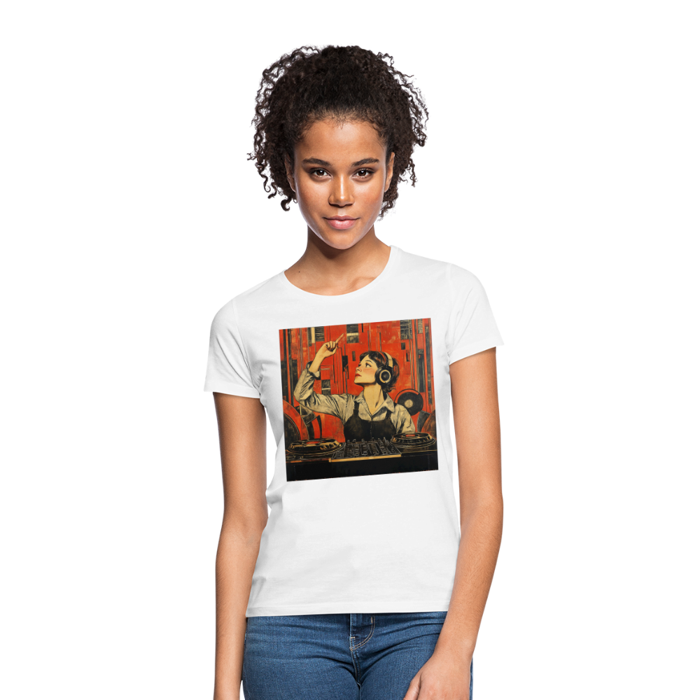Revolutionens Rytm, T-shirt dam - vit