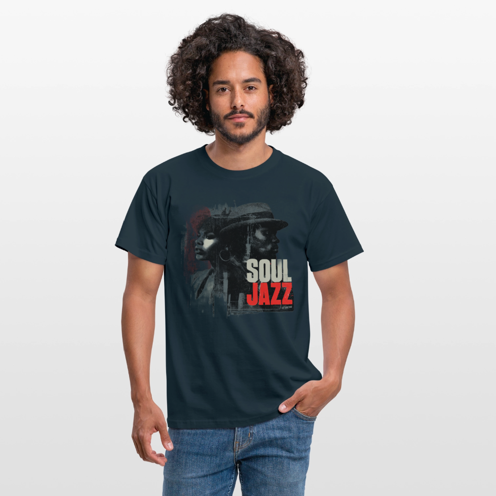 Soul Jazz Experience, T-shirt unisex - marinblå