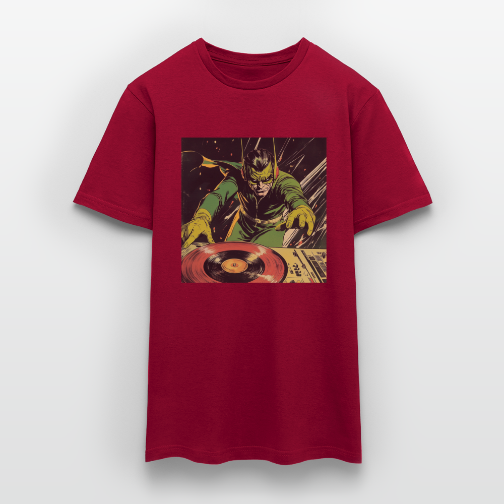 Vibe Venom, T-shirt herr - tegelröd