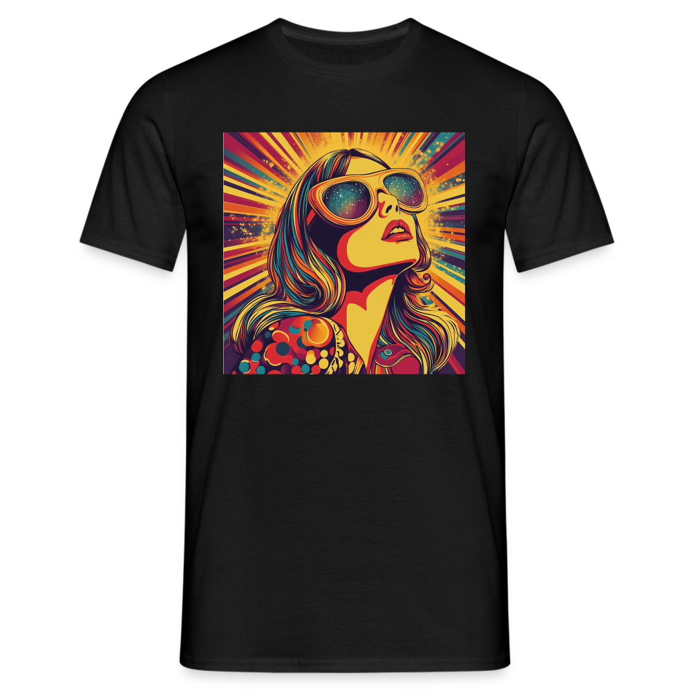 Disco Fever, T-shirt herr - svart