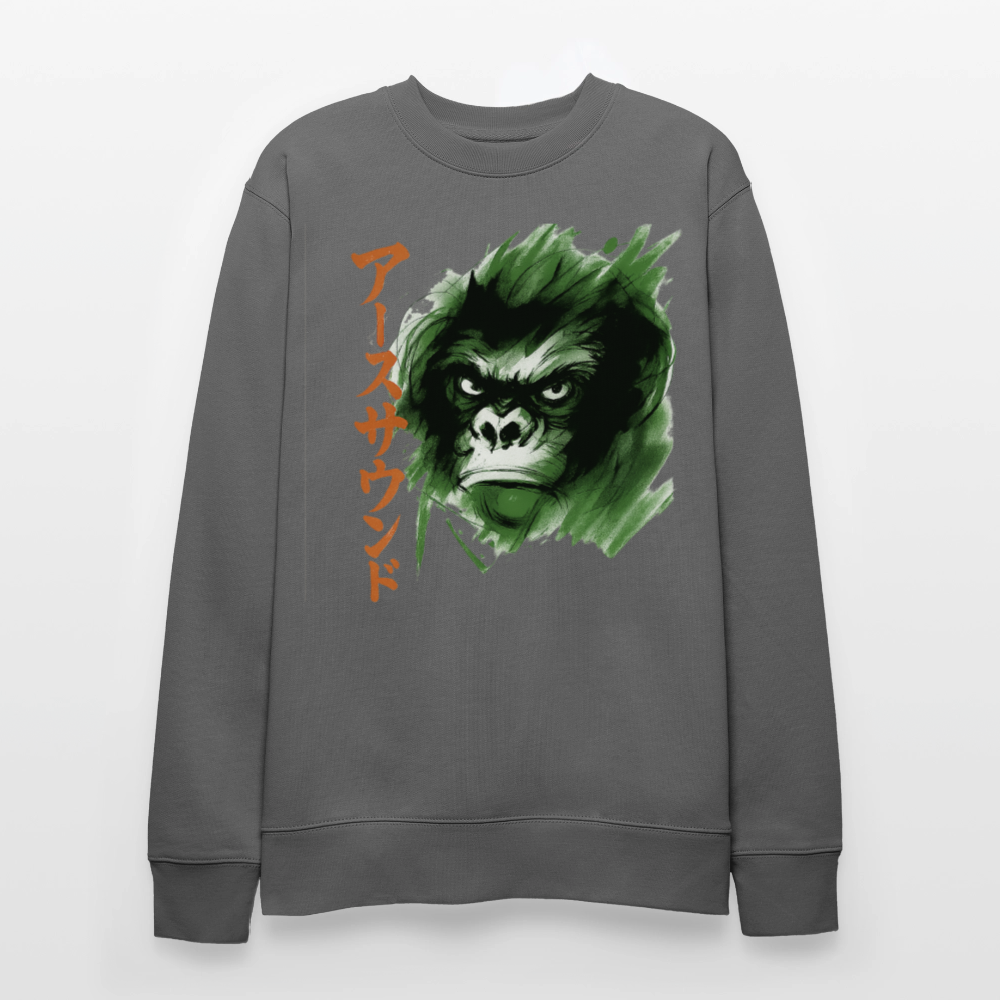 Earth Sound, Ekologisk sweatshirt CHANGER unisex från Stanley/Stella - kolgrå