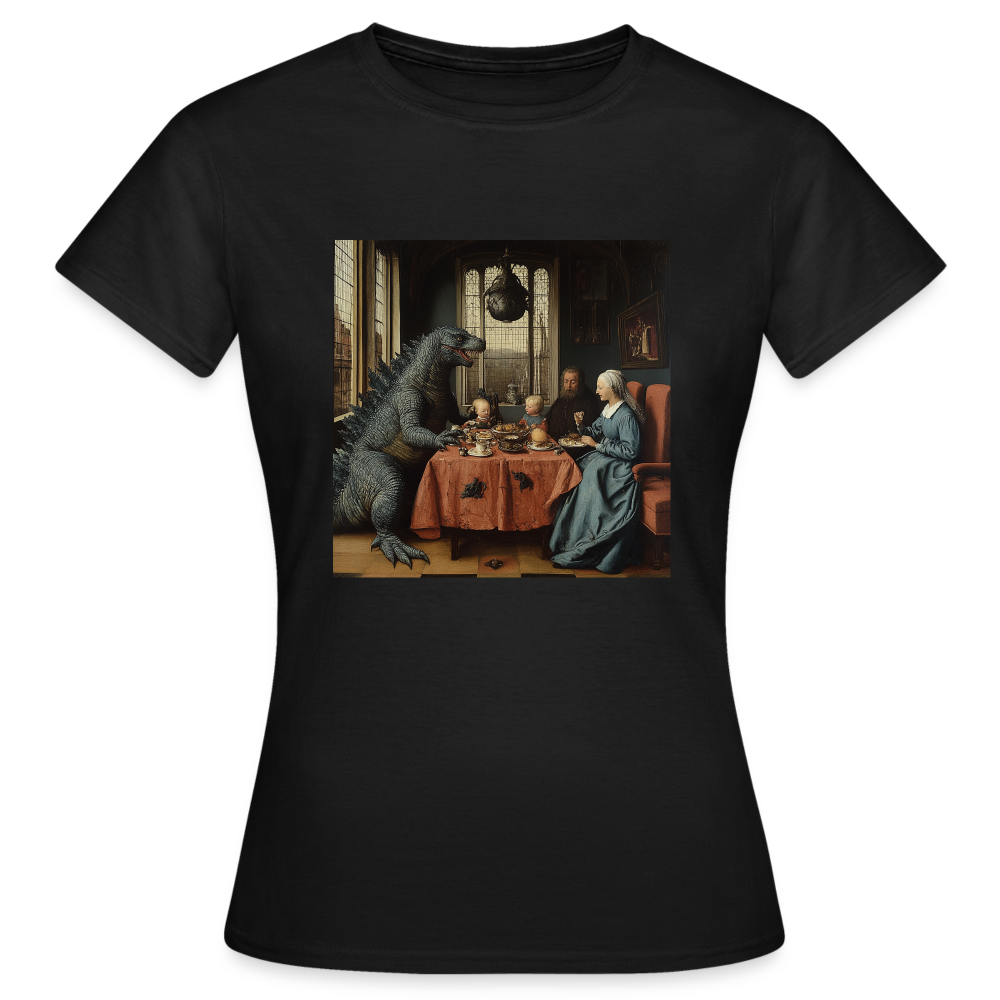 Familjens Fest med Gäst, T-shirt dam - svart