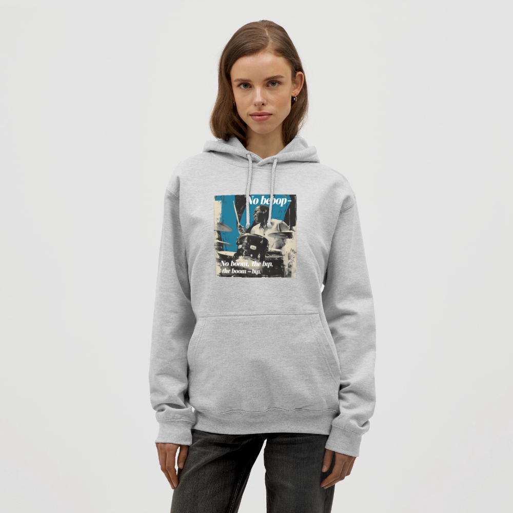 Push It Bebop, Luvtröja unisex - ljusgråmelerad