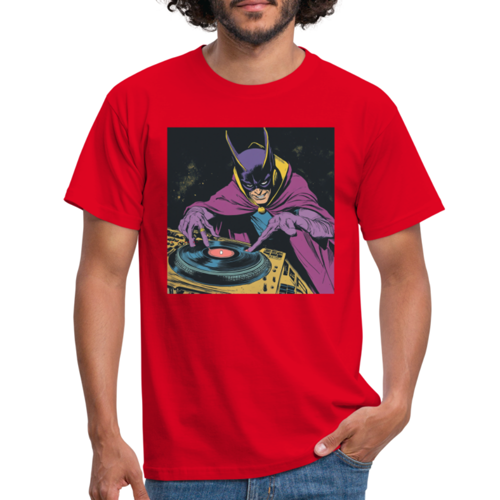 Purple Pulse, T-shirt herr - röd