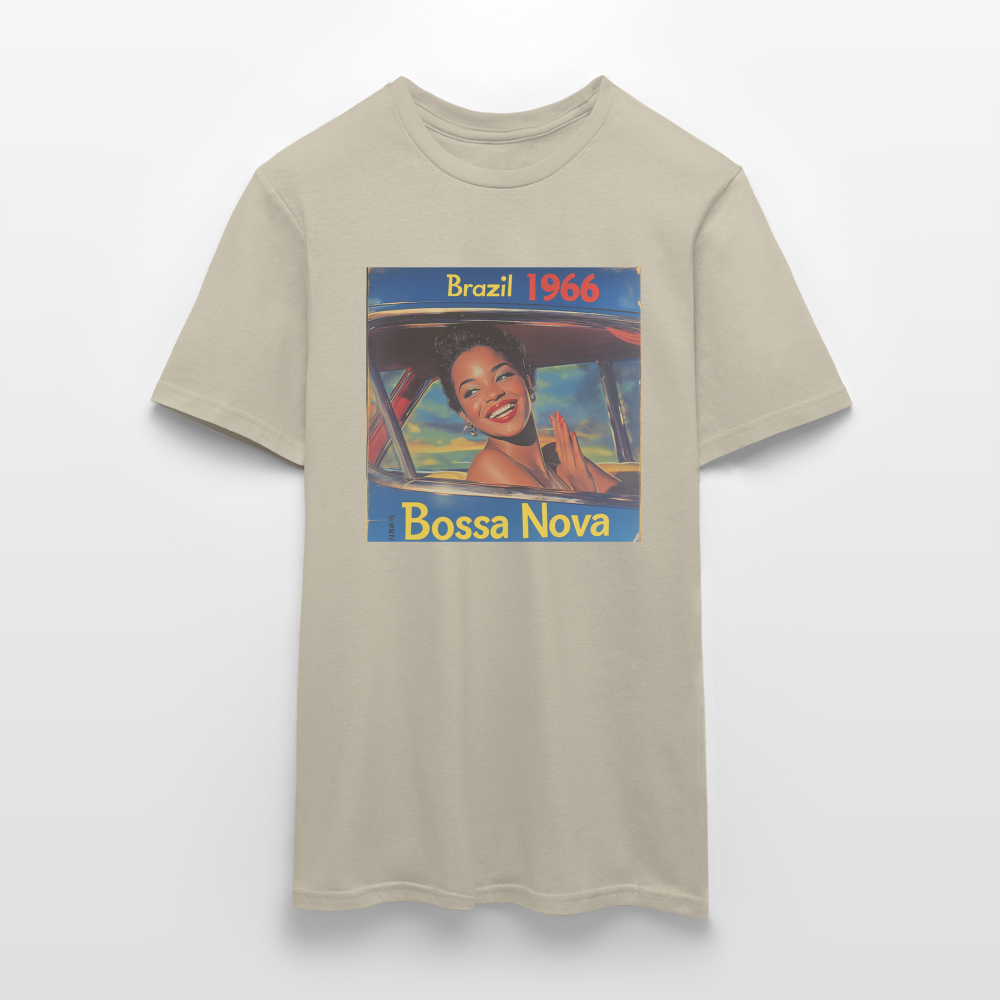 Isabela Costa, brazil 1966, T-shirt herr - sandbeige
