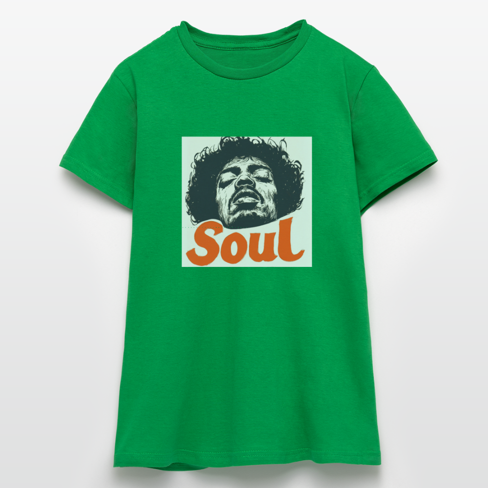 Soul, T-shirt dam - kellygrön