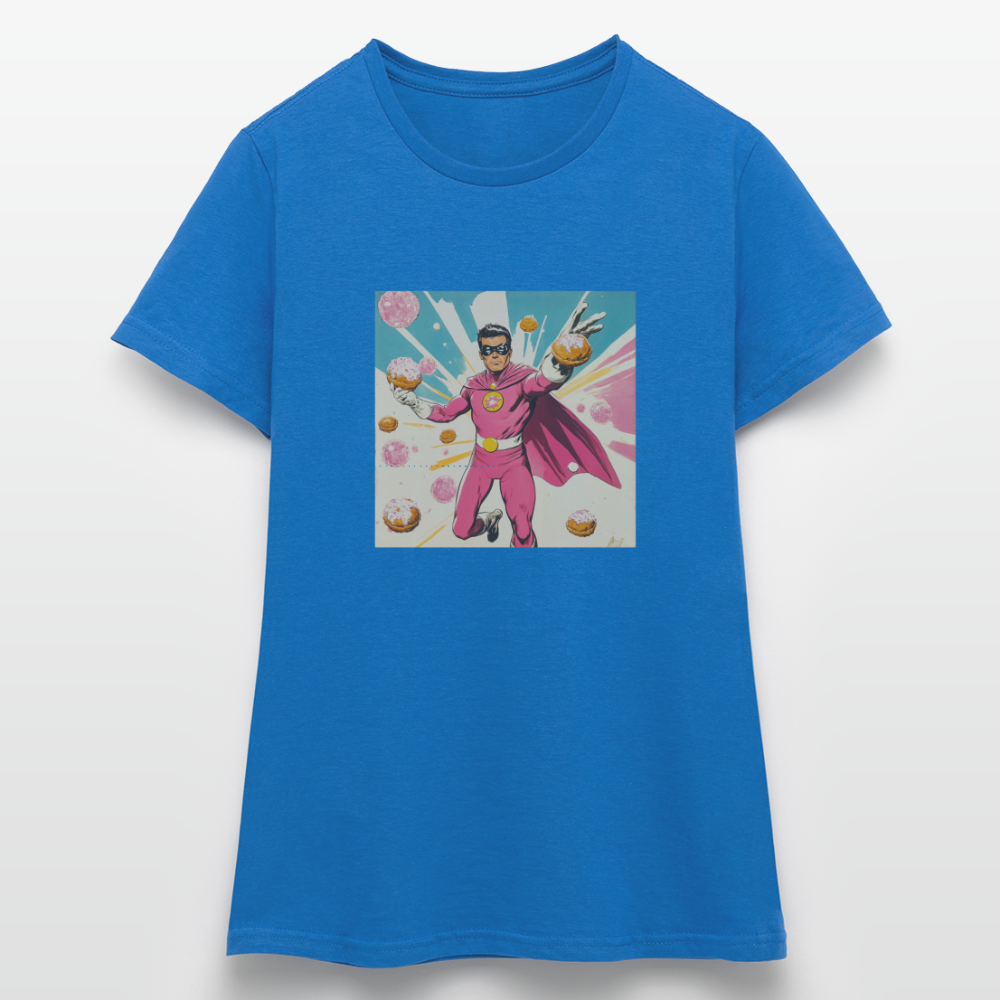 Frosting-Fury, T-shirt dam - royalblå