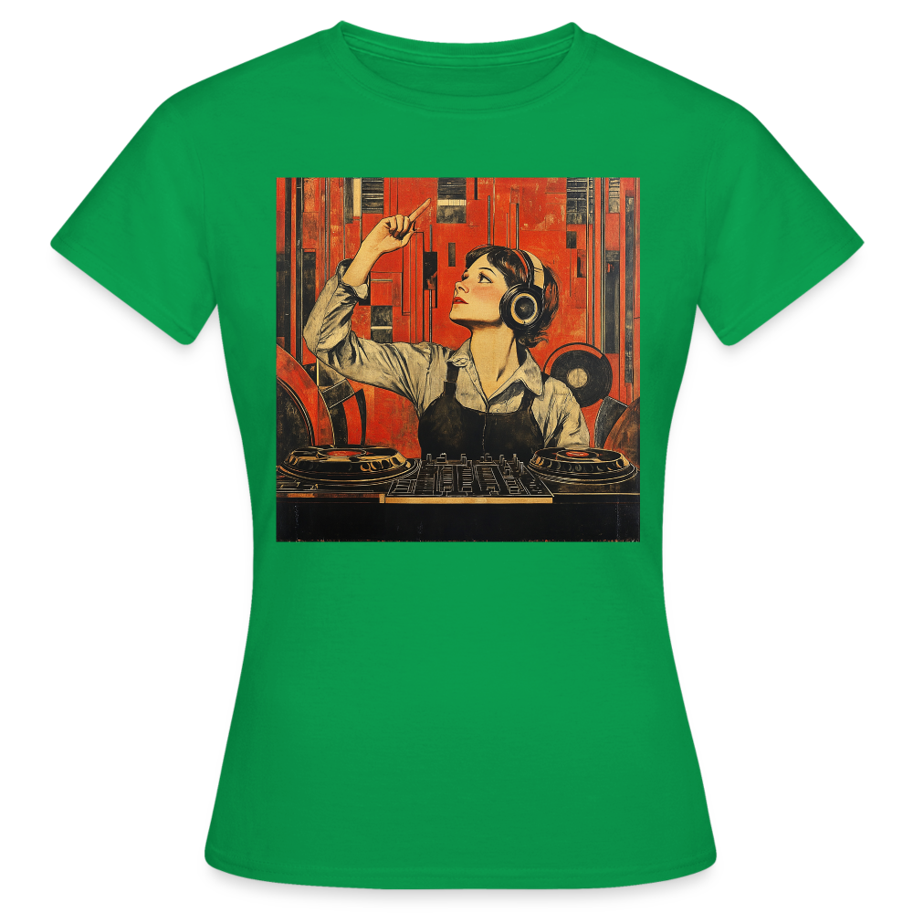 Revolutionens Rytm, T-shirt dam - kellygrön