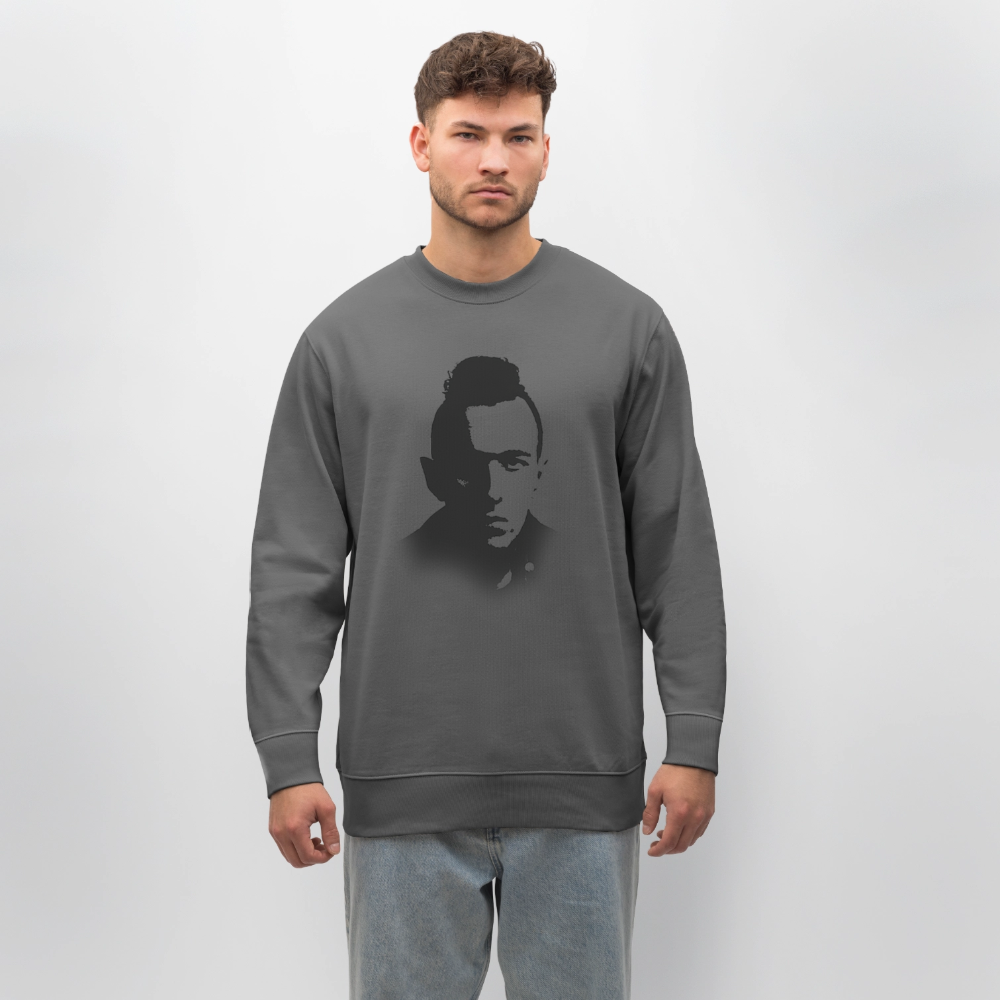 Stencil of Rebellion, Ekologisk sweatshirt CHANGER unisex från Stanley/Stella - kolgrå