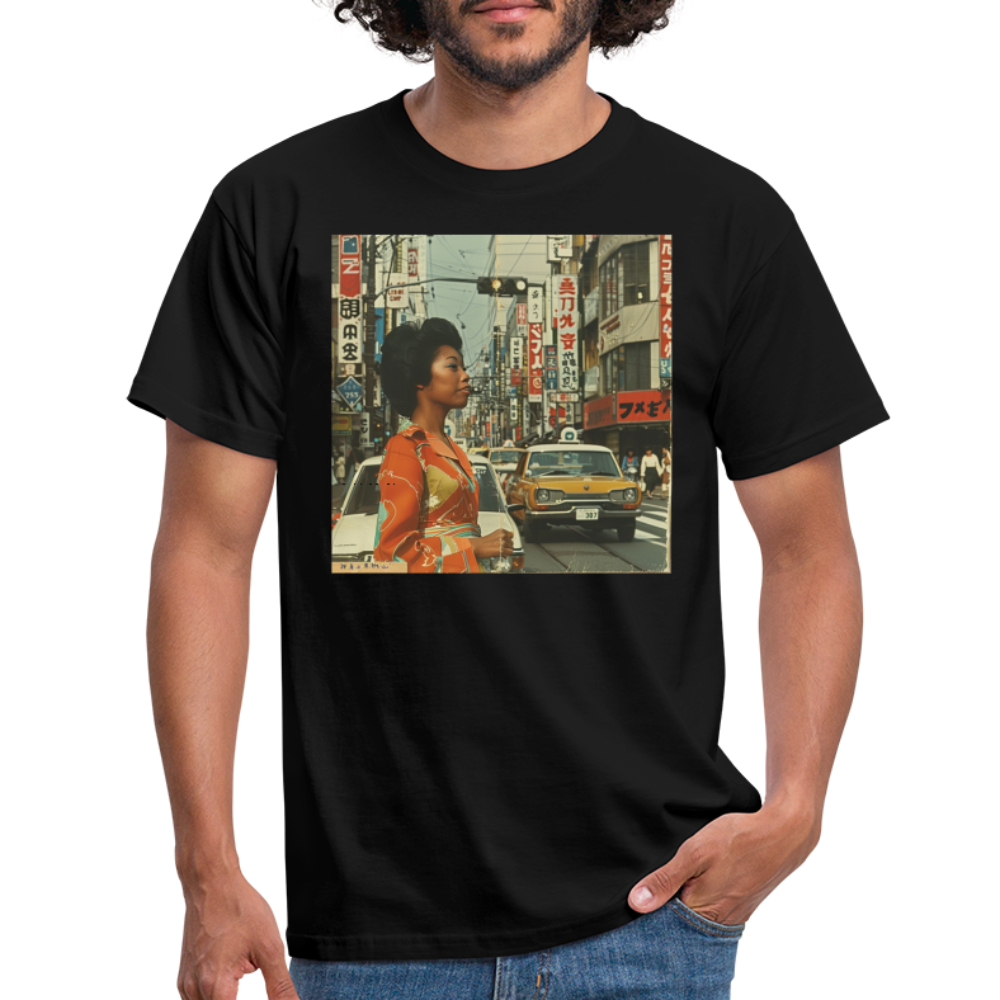 Yumi Sakamoto, T-shirt herr - svart