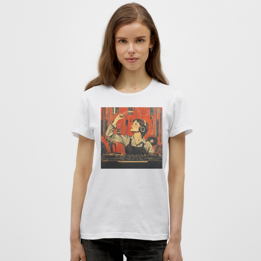 Revolutionens Rytm, T-shirt dam - vit