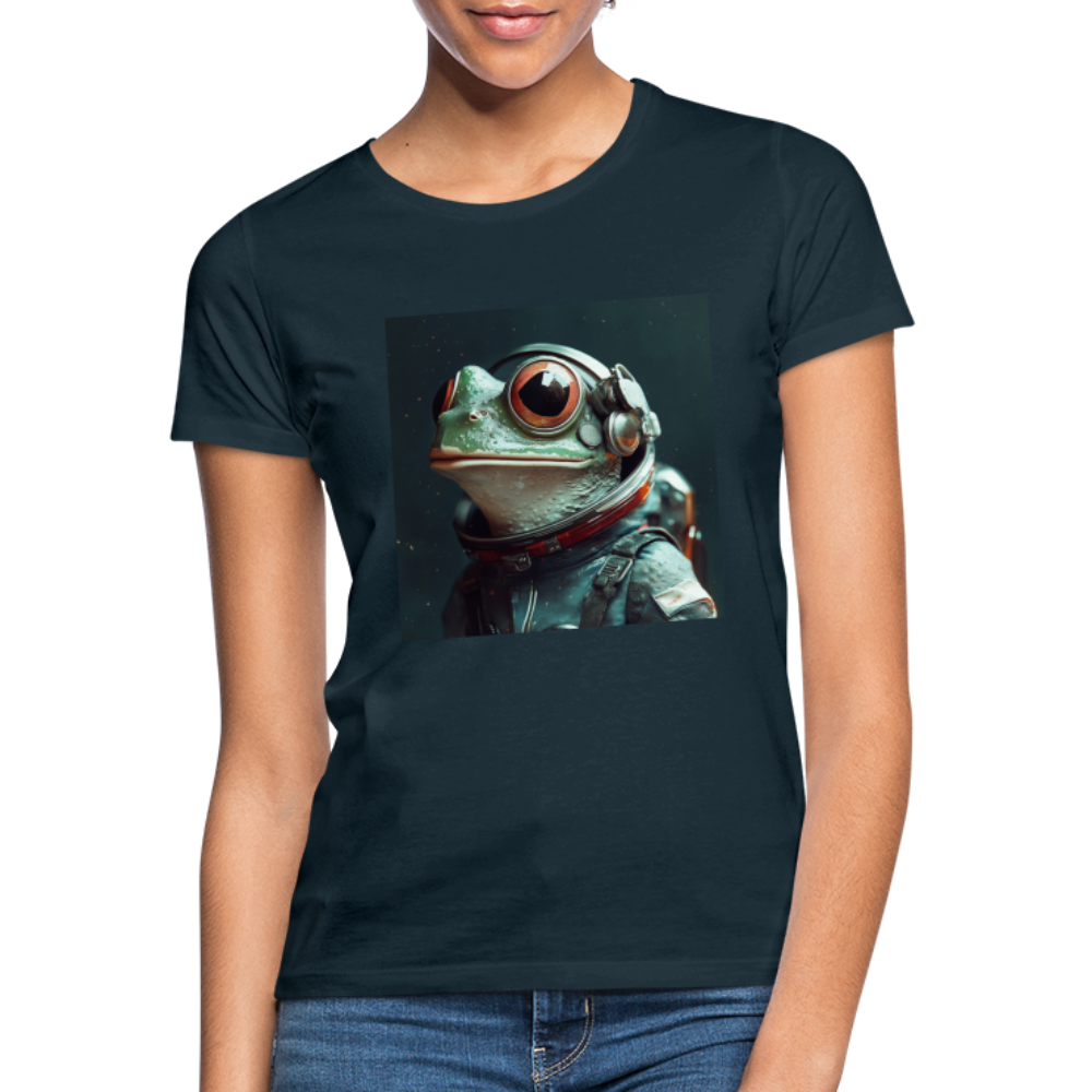AstroFrog Amazonas, T-shirt dam - marinblå