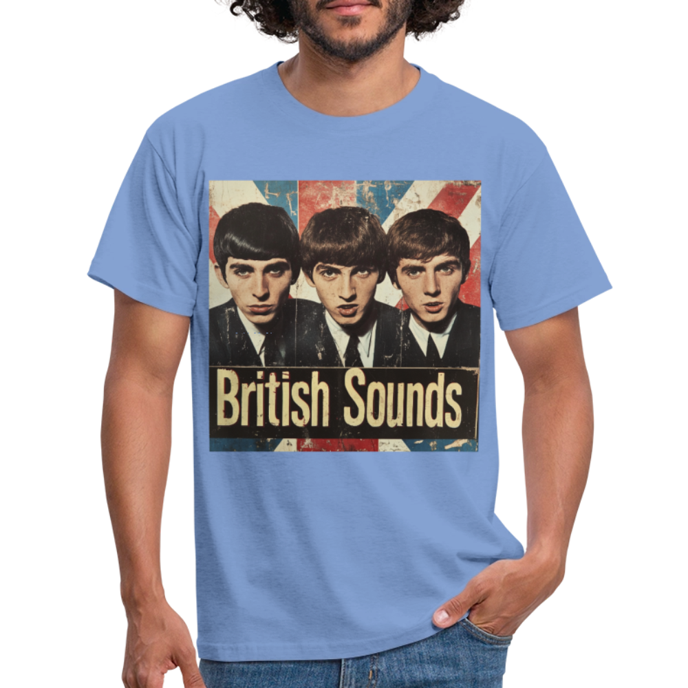 British sounds 1965, T-shirt herr - carolina blue