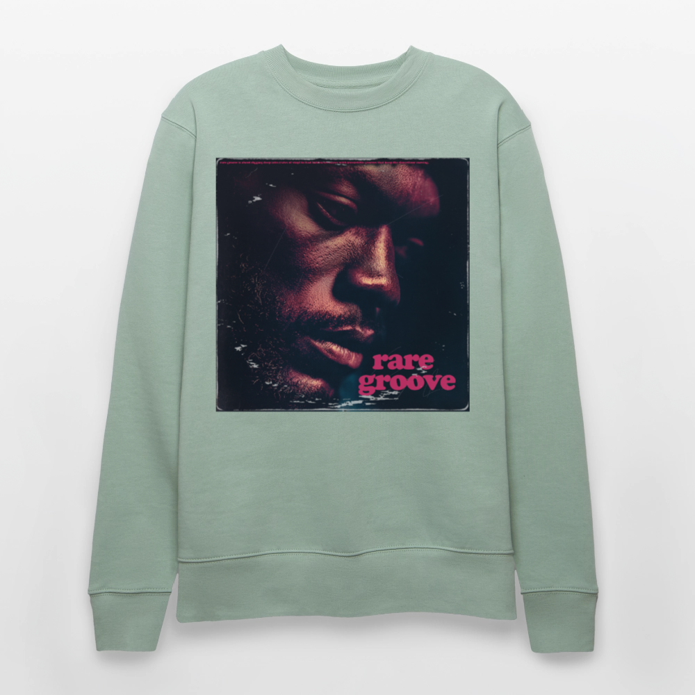 Groove Dust, Ekologisk sweatshirt CHANGER unisex från Stanley/Stella - ljus grågrön