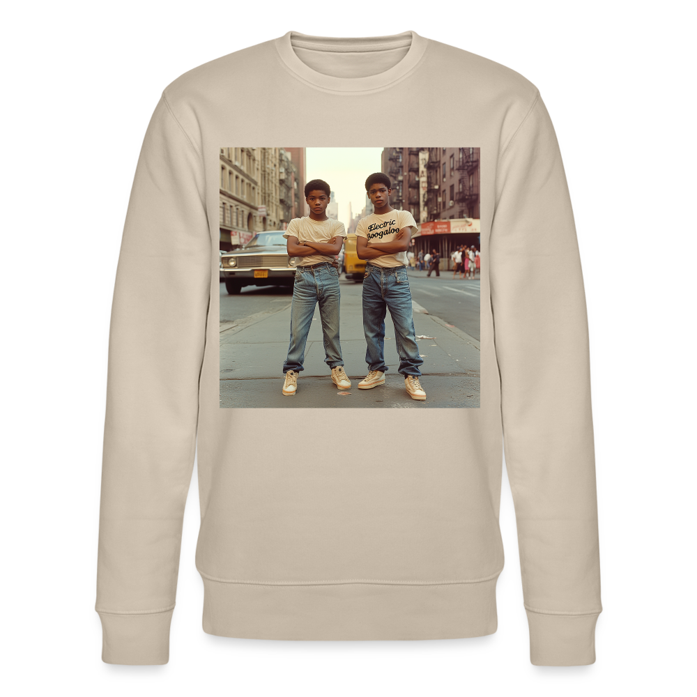 Electric Boogaloo 1975, Ekologisk sweatshirt CHANGER unisex från Stanley/Stella - beige