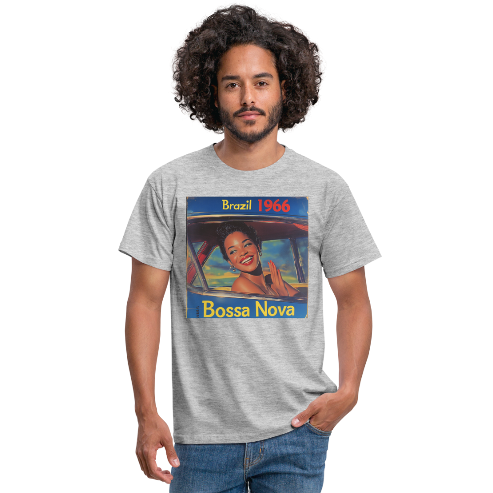 Isabela Costa, brazil 1966, T-shirt herr - gråmelerad