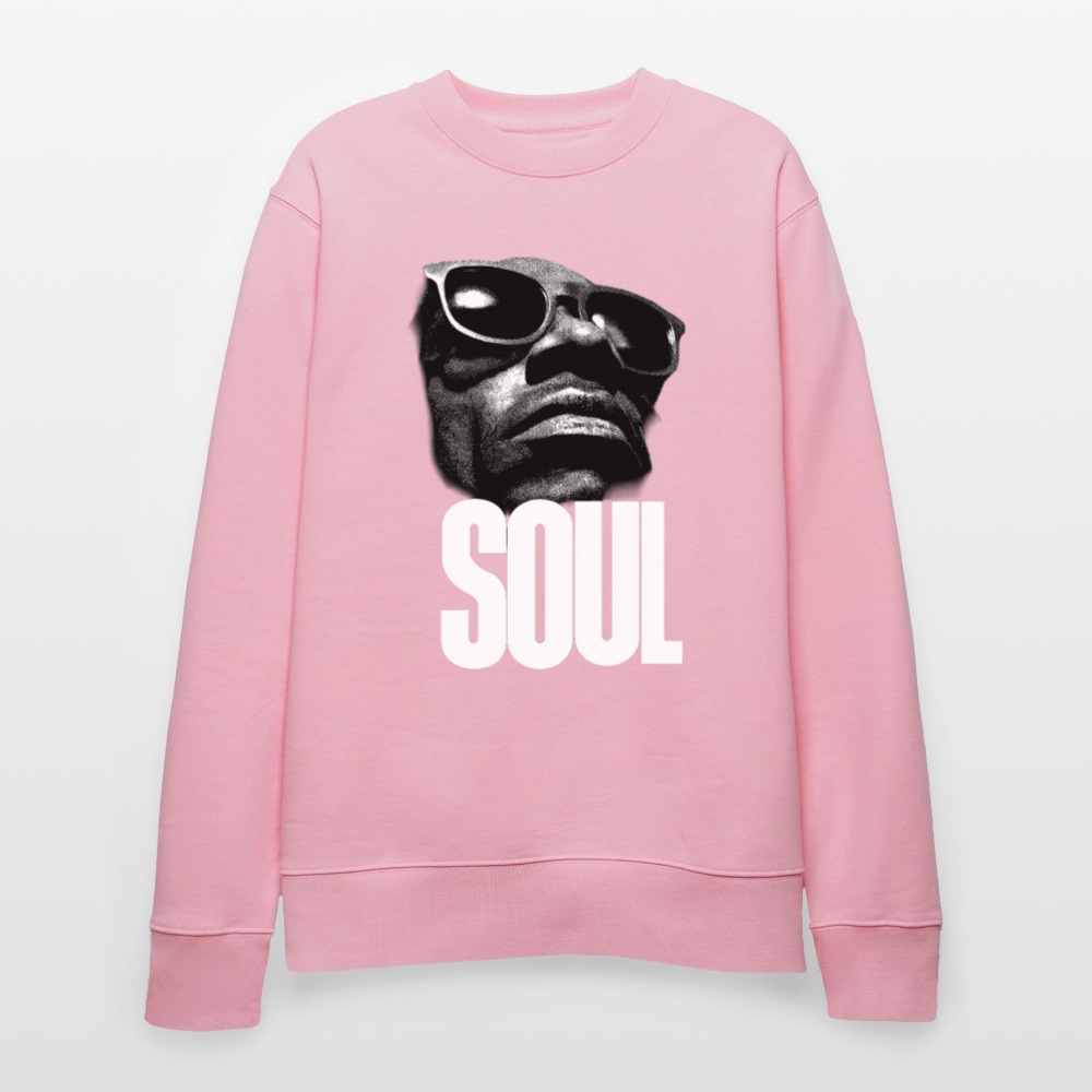 Soul Frequency, Ekologisk sweatshirt CHANGER unisex från Stanley/Stella - ljusrosa