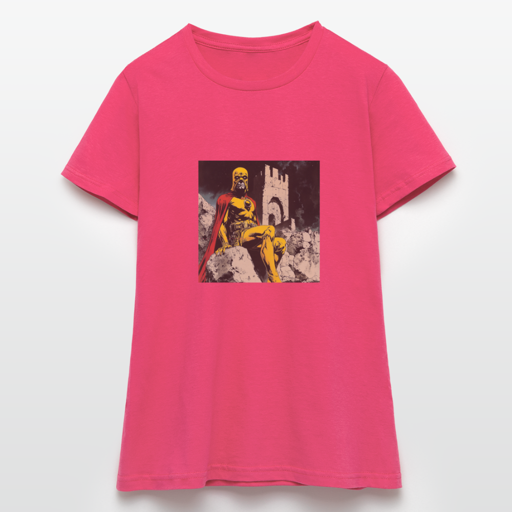 Orkalon, T-shirt dam - azalea