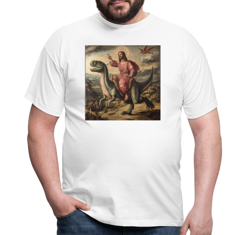 Ritten genom Tiden, T-shirt herr - vit