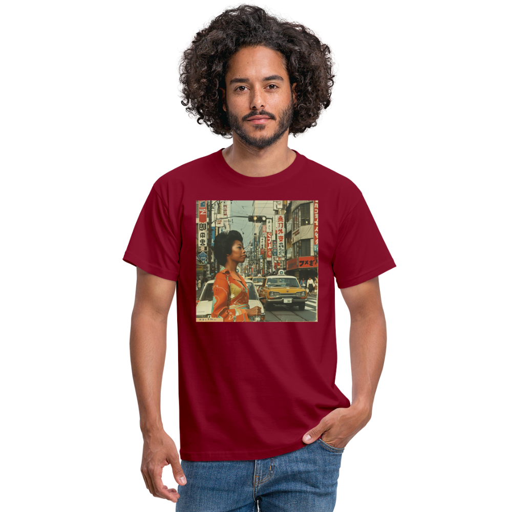 Yumi Sakamoto, T-shirt herr - tegelröd