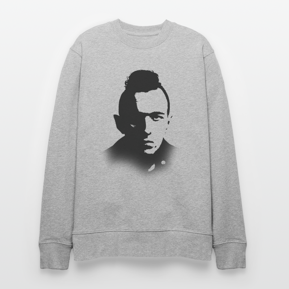 Stencil of Rebellion, Ekologisk sweatshirt CHANGER unisex från Stanley/Stella - gråmelerad
