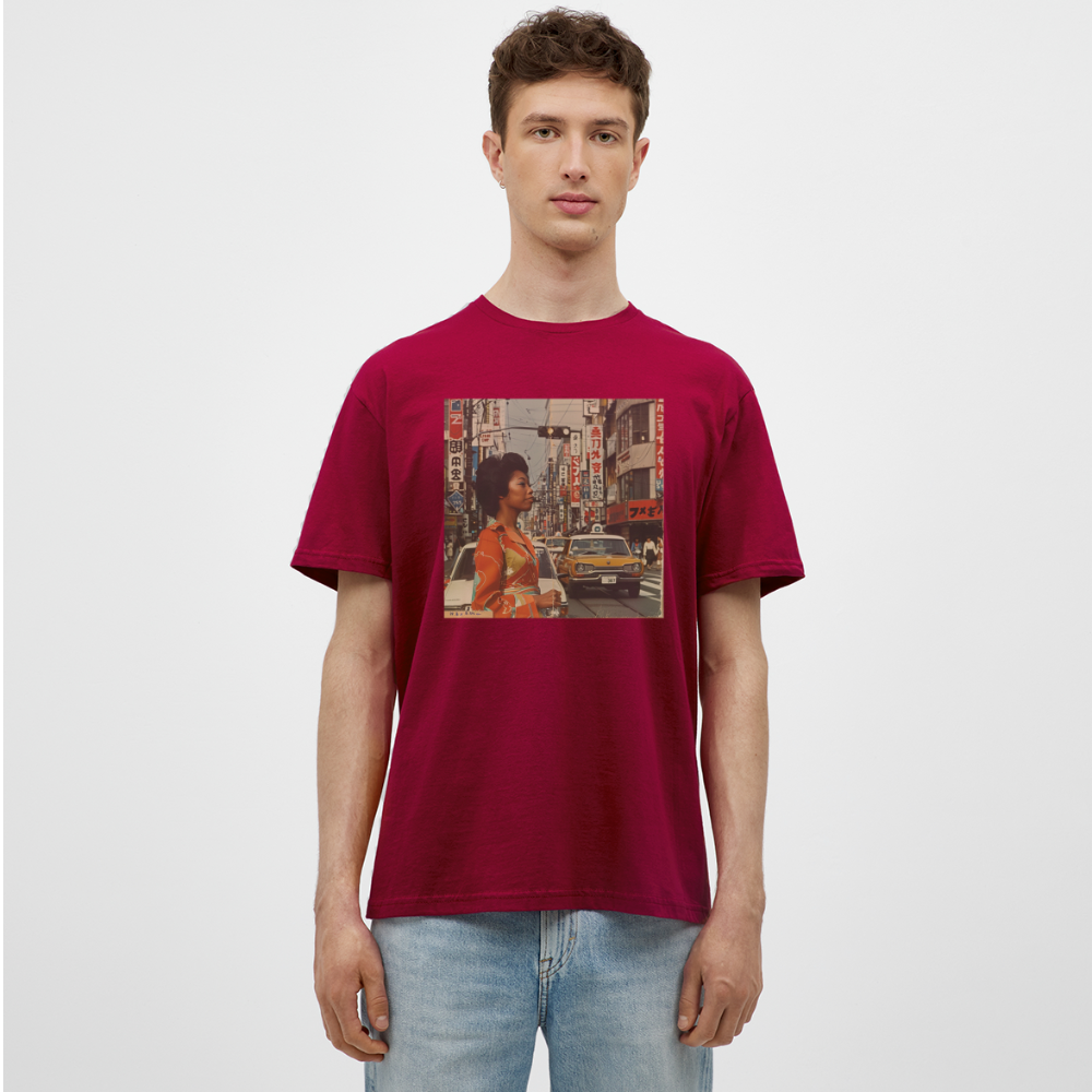 Yumi Sakamoto, T-shirt herr - tegelröd