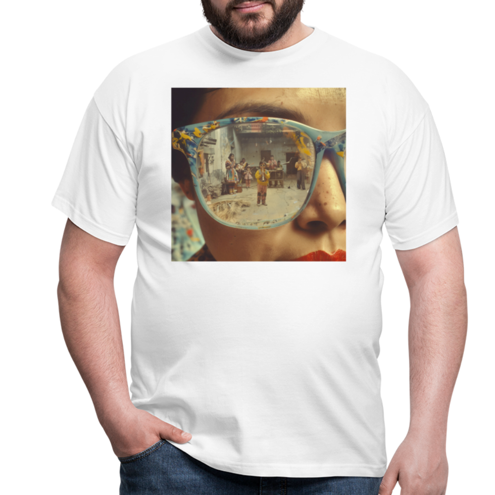 Reflektioner av Anderna, T-shirt herr - vit