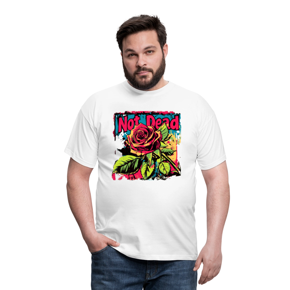 Den Eviga Rosen, T-shirt herr - vit