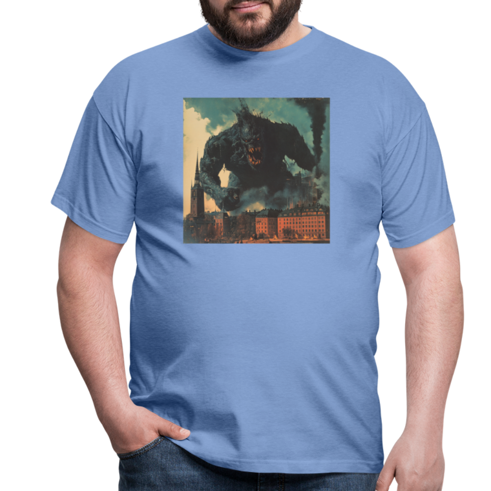 Helvetesstorm över Staden, T-shirt herr - carolina blue
