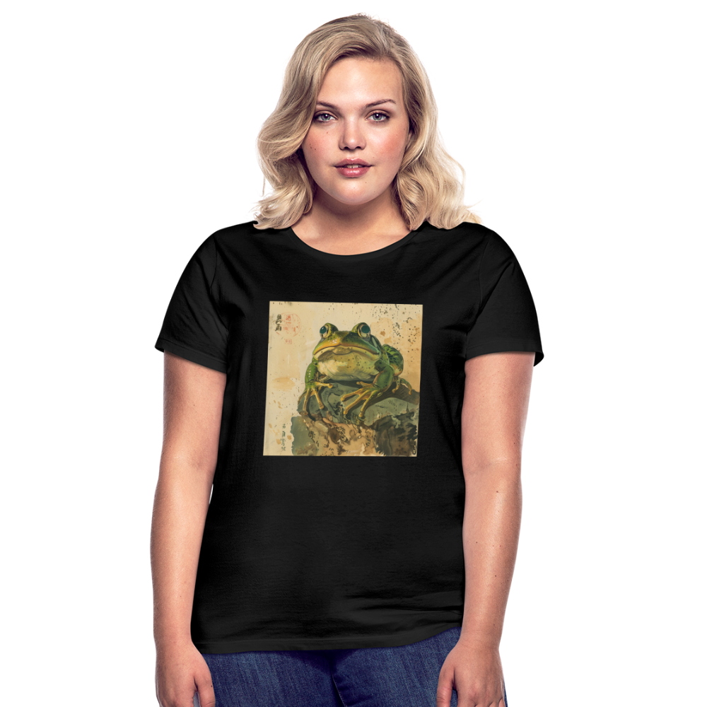 Grodan i Skymningen, T-shirt dam - svart