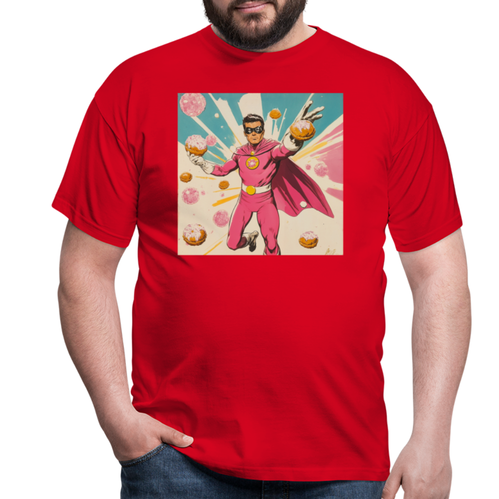 Frosting-Fury, T-shirt herr - röd
