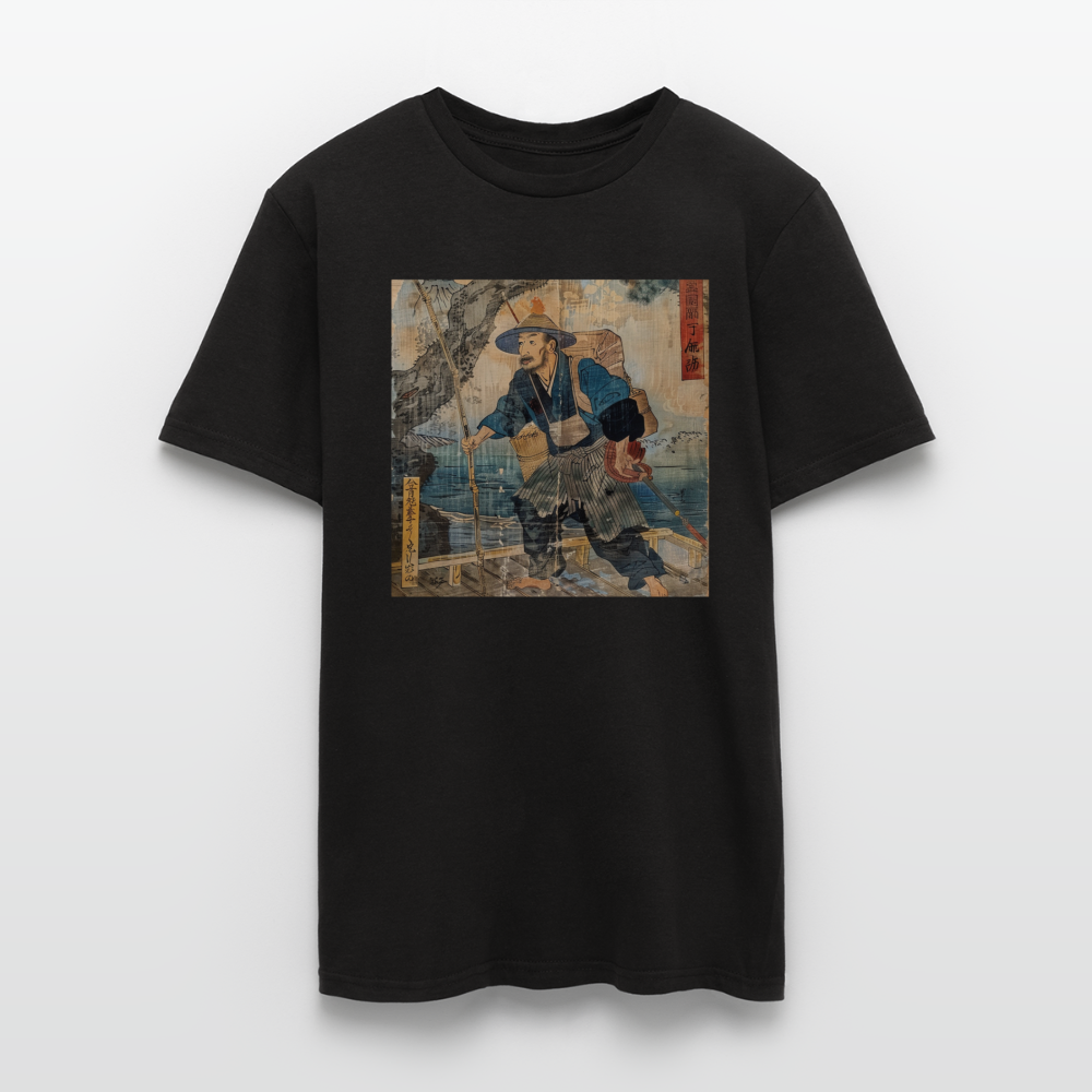 Fiskaren som bytte karriär, T-shirt herr - svart