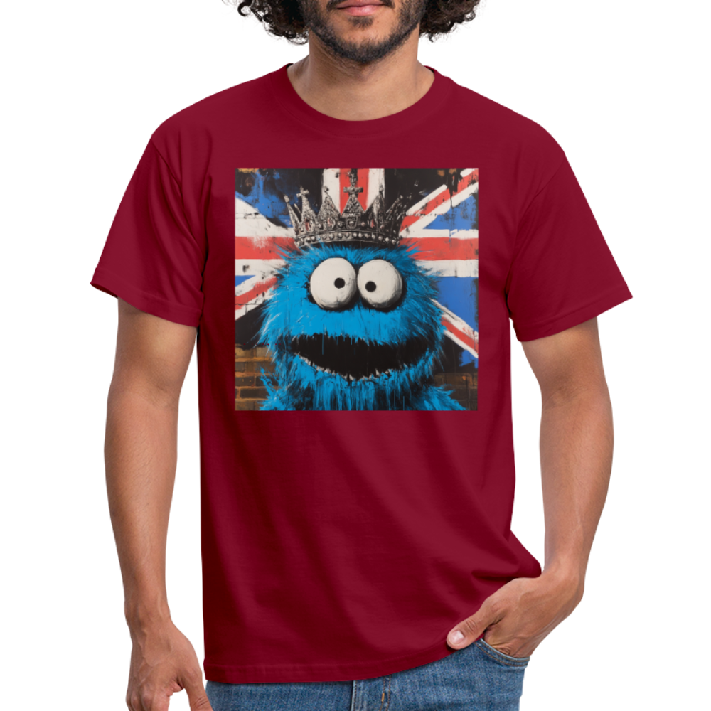 Monsters & Monarchs, T-shirt herr - tegelröd