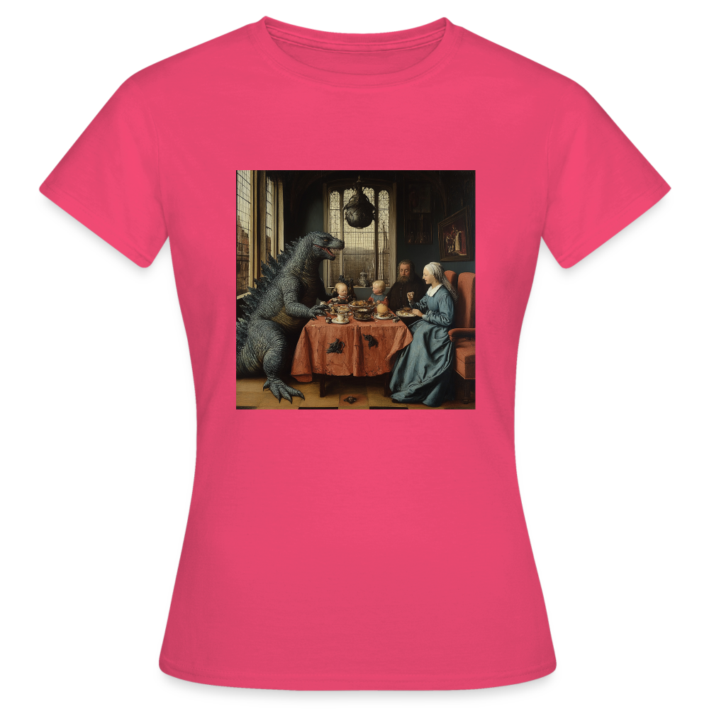 Familjens Fest med Gäst, T-shirt dam - azalea