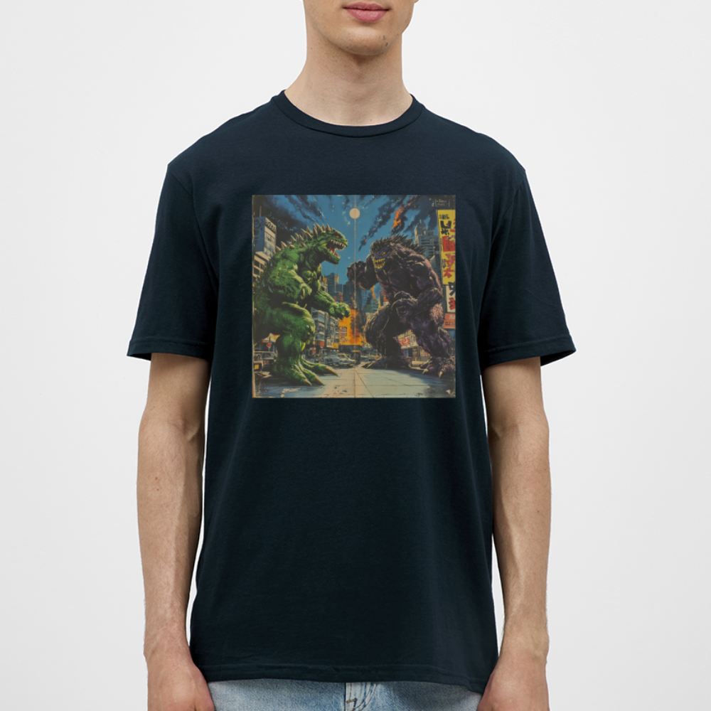 Kampen vid Solnedgången, T-shirt herr - marinblå