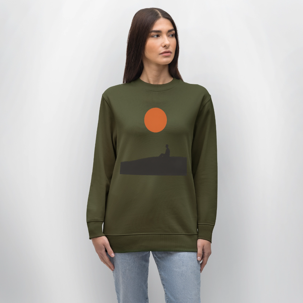 Under the sun, Ekologisk sweatshirt CHANGER unisex från Stanley/Stella - kaki