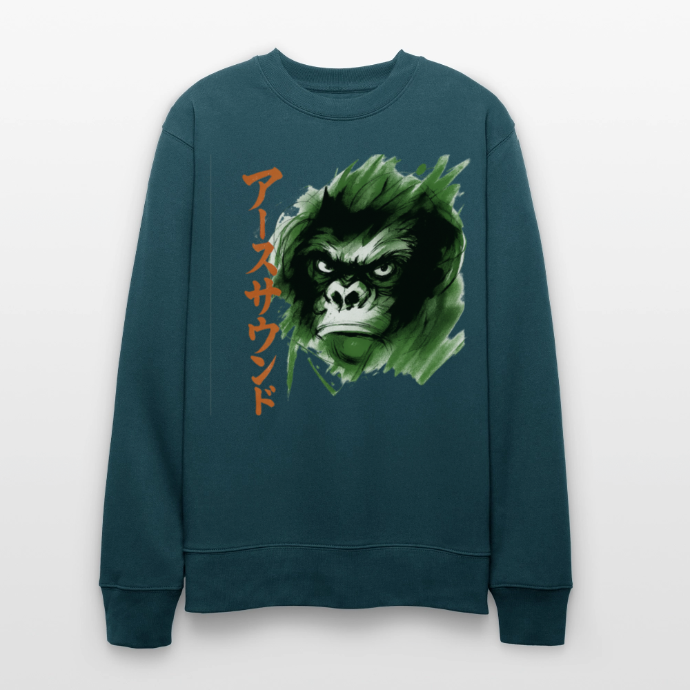 Earth Sound, Ekologisk sweatshirt CHANGER unisex från Stanley/Stella - mörk petrol