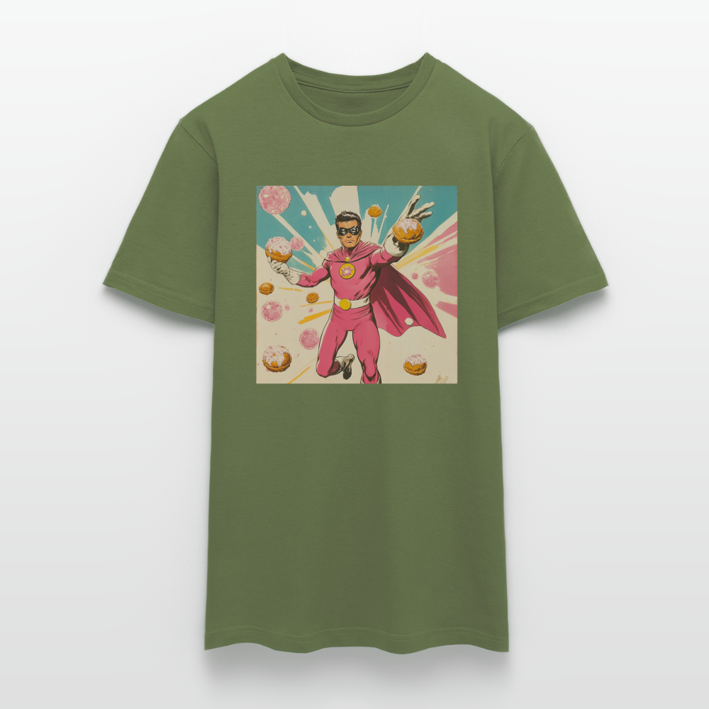 Frosting-Fury, T-shirt herr - Militärgrön