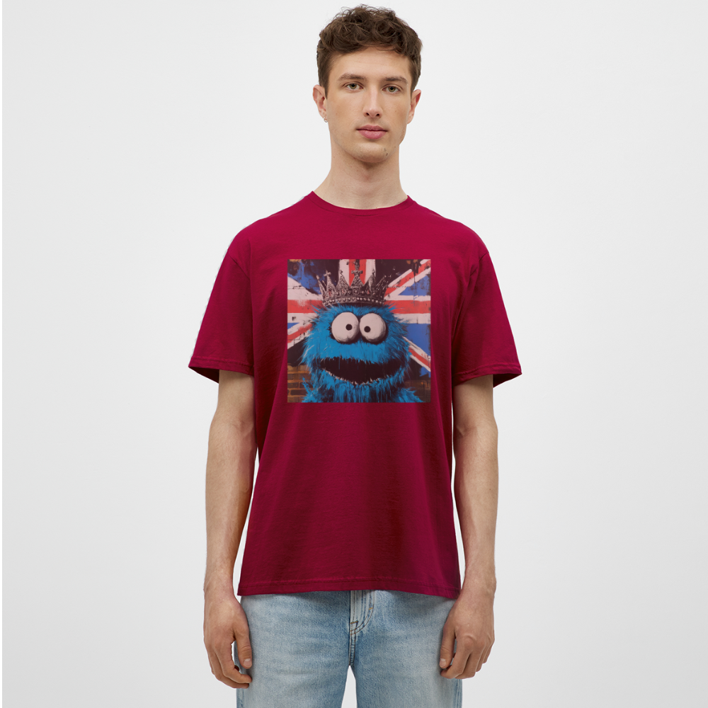 Monsters & Monarchs, T-shirt herr - tegelröd