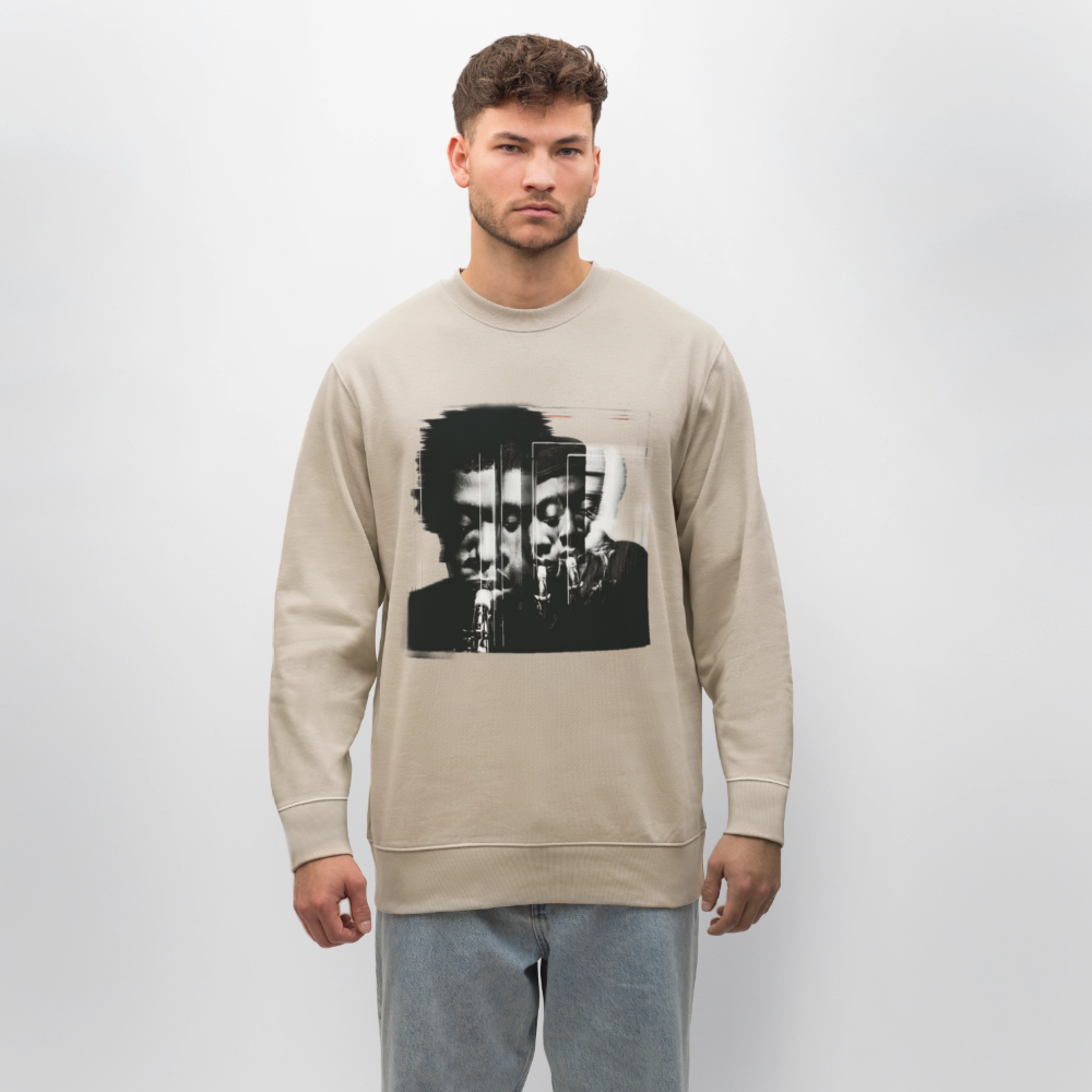 Between Breaths, Ekologisk sweatshirt CHANGER unisex från Stanley/Stella - beige