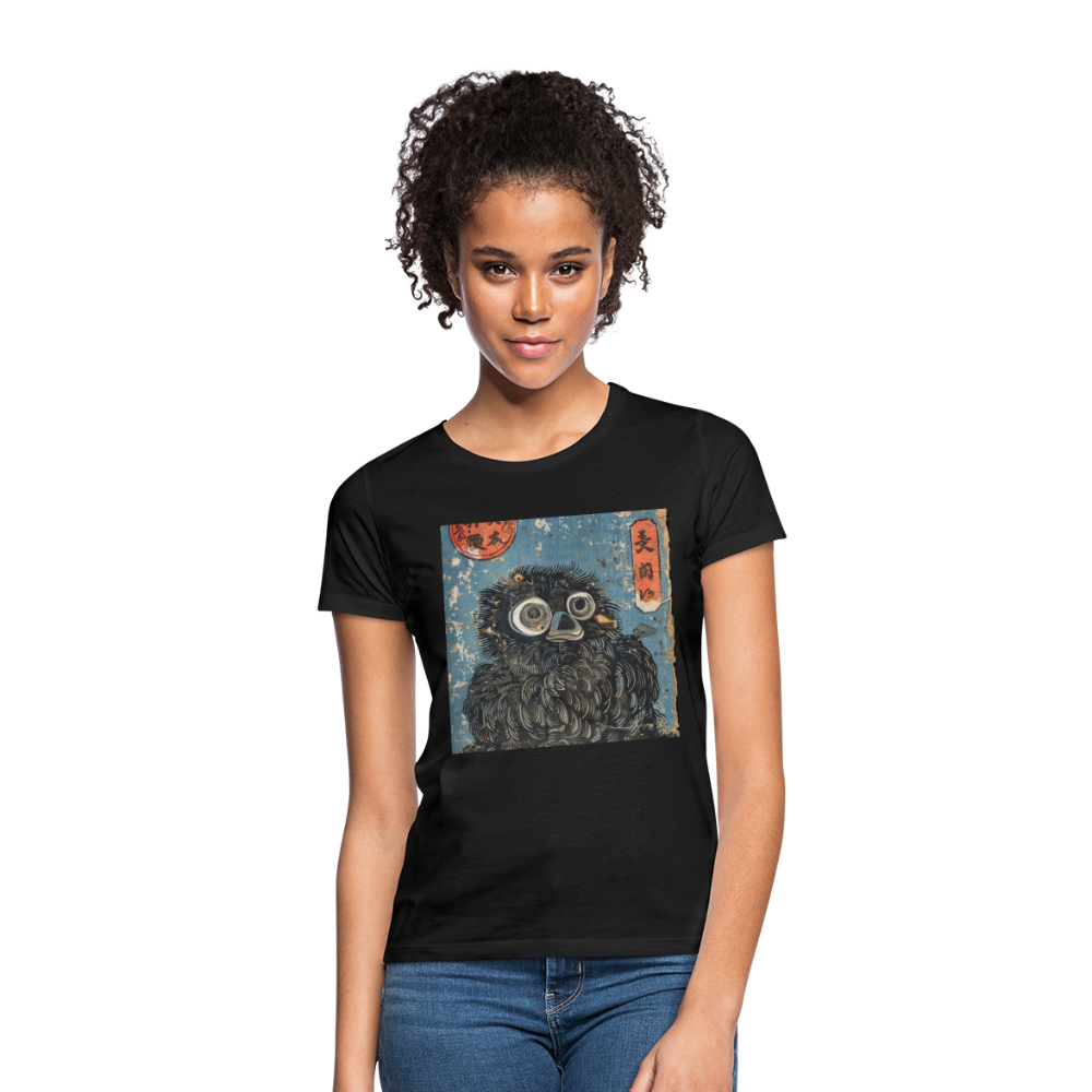Denimiko, T-shirt dam - svart