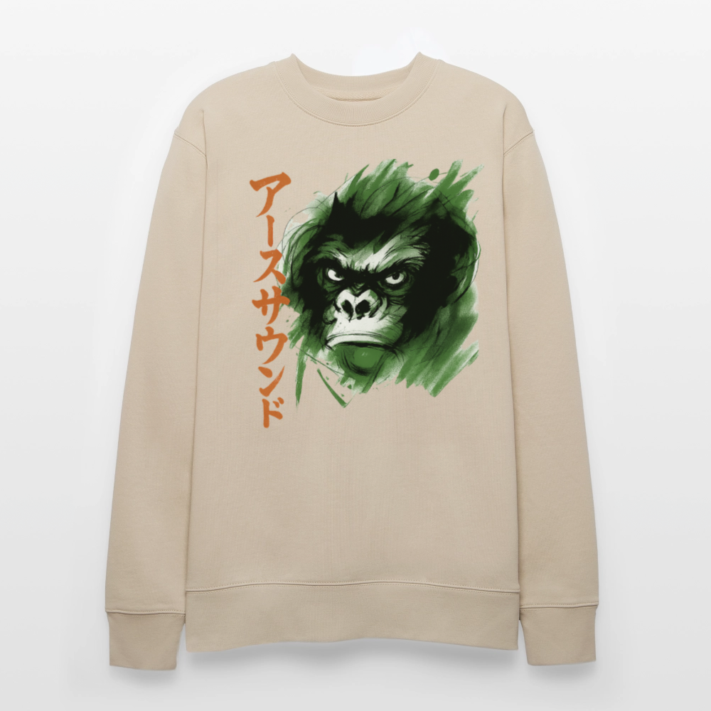 Earth Sound, Ekologisk sweatshirt CHANGER unisex från Stanley/Stella - beige