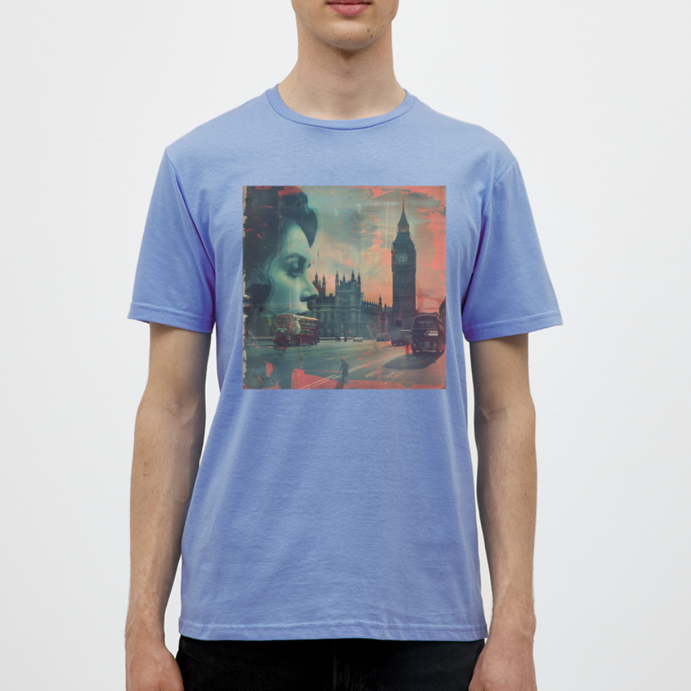 The Beat of London, T-shirt herr - carolina blue